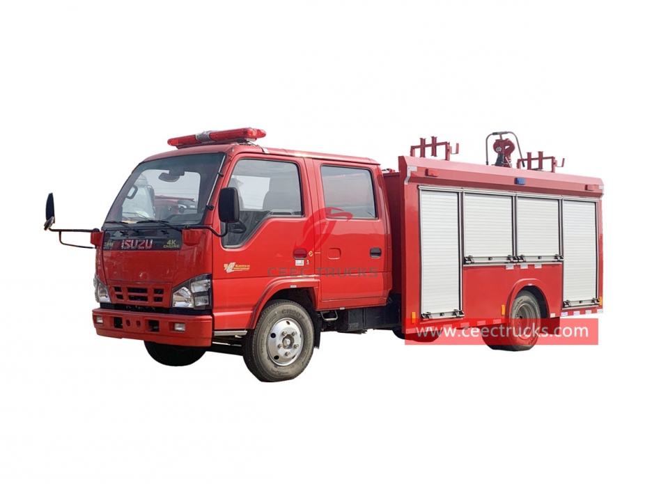 ISUZU NKR fire fighting truck