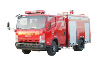 Camion de pompiers de réservoir d'eau d'ISUZU