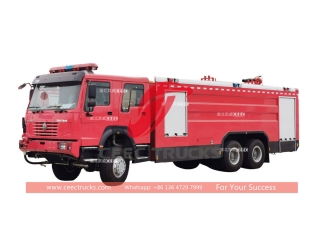 
     Camion de pompier tout-terrain HOWO 6×6 au meilleur prix
    