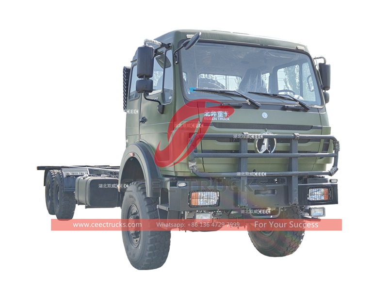 Beiben 6×6 military tractor unit at discount price