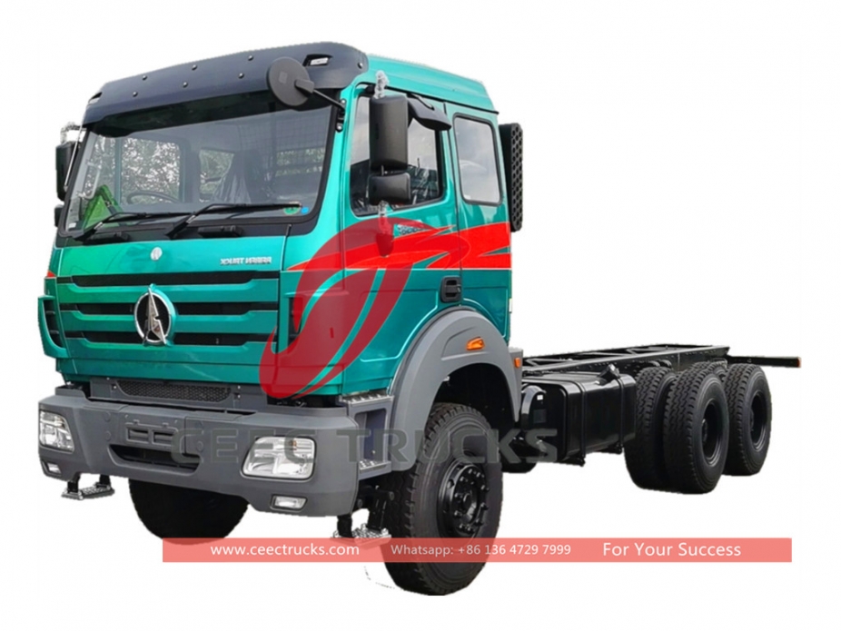congo beiben 6*6 drive 2642 truck chassis