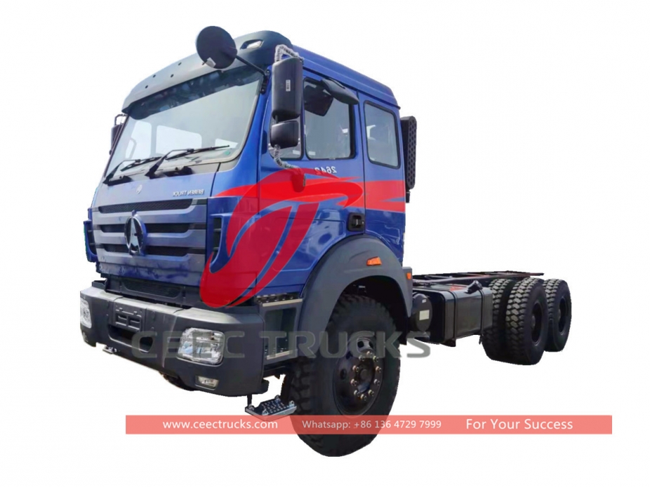 beiben 6*6 drive 2642 truck chassis