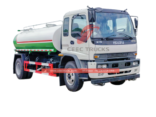 Camion-citerne d'eau ISUZU FTR 12 000L au Vietnam-CEEC TRUCKS