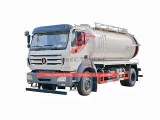 Camion d'égout sous vide BEIBEN 270hp 14000L avec vente directe en usine