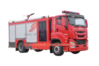 Camion-citerne à eau d'incendie robuste ISUZU GIGA de 8 000 L avec vente directe d'usine