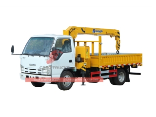 Camions-grues montés sur camion ISUZU NKR 3 tonnes avec vente directe d'usine