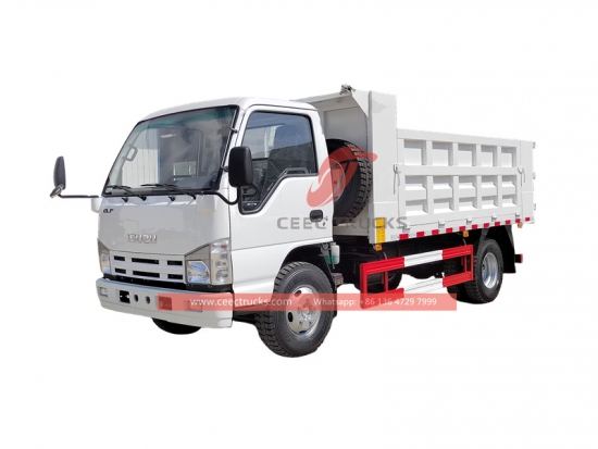 Best price ISUZU 4×2 small tipper truck