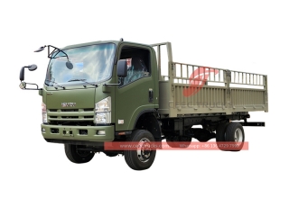 Camion à carrosserie plate militaire ISUZU 4×4 fabriqué en Chine