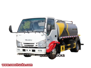 Camions-eau pour lave-linge de rue Isuzu Elf 