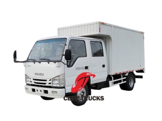 Camion fourgon à double rangée Isuzu 100P