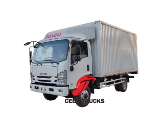 Camions à caisses de fret sec fabriqués par Isuzu