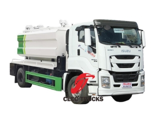 Camion aspirateur Isuzu GIGA avec Jet Cleaner