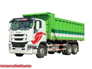 Camion-benne minier Isuzu GIGA 6x4 avec vente directe d'usine