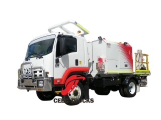 Camion de service de lubrification de carburant Isuzu NPR 5CBM