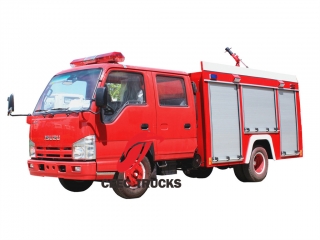 Camion de pompiers mini pompe Isuzu