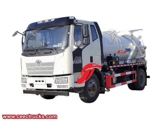 Camion aspirateur septique FAW 8 cbm-CEEC TRUCKS