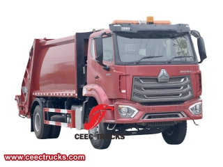 Camion compacteur à benne Howo 12 CBM-CEEC TRUCKS