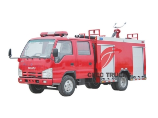 Camion de lutte contre l'incendie Isuzu 4KH1 120 HP 3 000 Litres neuf