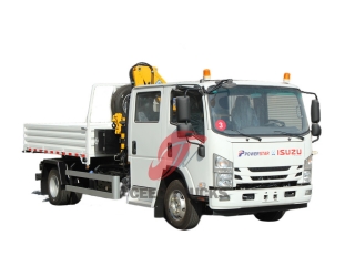 Camion grue articulé Isuzu 5 tonnes