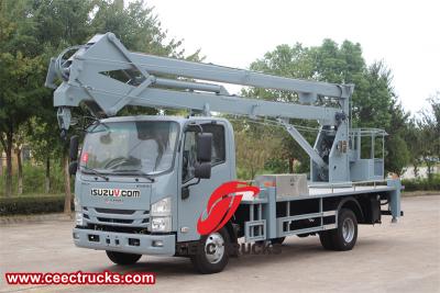 Isuzu brand Insulated Bucket Manlift Truck