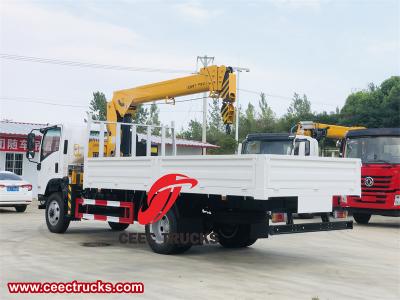 Isuzu 700P 4x4 off road boom crane truck