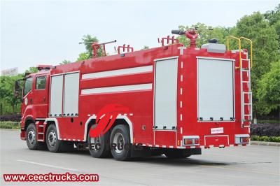 Isuzu heavy rescue dry powder fire truck