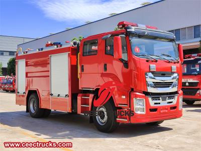 Rescue Fire Truck made by Isuzu Giga chassis