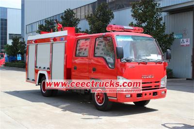 Isuzu 120HP nitrogen gas fire truck