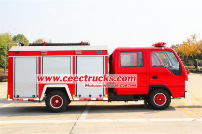 Isuzu 120HP nitrogen gas fire truck