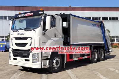 ISUZU GIGA 20CBM refuse compactor truck for sale