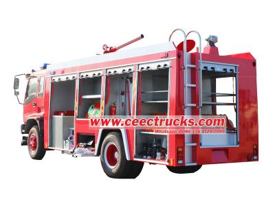 Rescue Fire Truck made by Isuzu FTR chassis