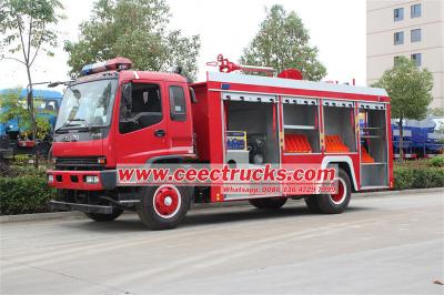 Rescue Fire Truck made by Isuzu FVR chassis