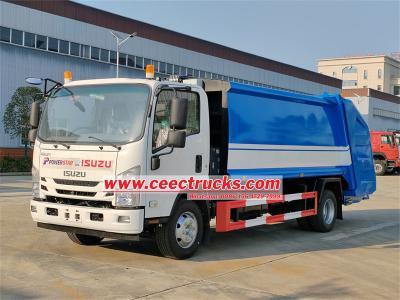 ISUZU 10CBM refuse compactor truck for sale