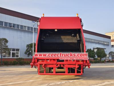 Howo 20 cbm rear end loading garbage truck