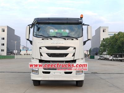 Isuzu FVR sludge vacuum pump tanker truck