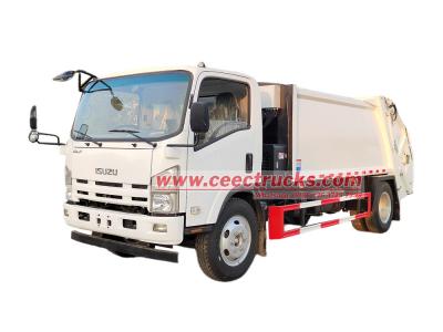 Isuzu 8 cbm rear loader recycling truck