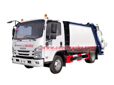 Isuzu 10cbm garbage truck with compactor