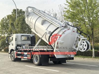 ISUZU FTR 12000L combination sewer truck for sale