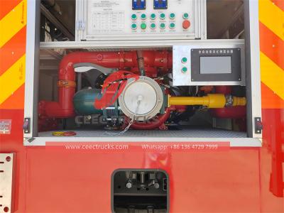 HOWO 4x4 fire fighting lorry