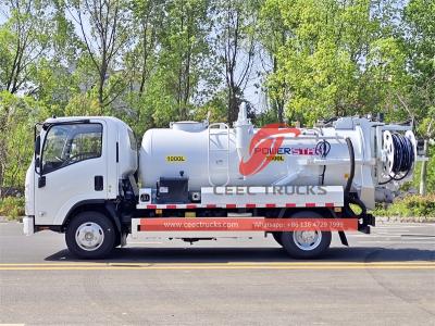 Isuzu NPR combined dredging vehicle