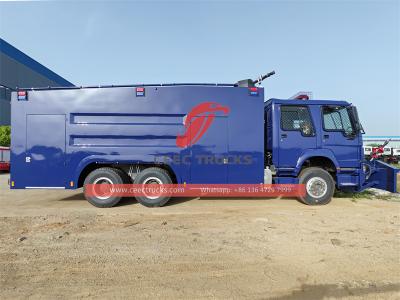 HOWO 340HP anti riot water cannon vehicle