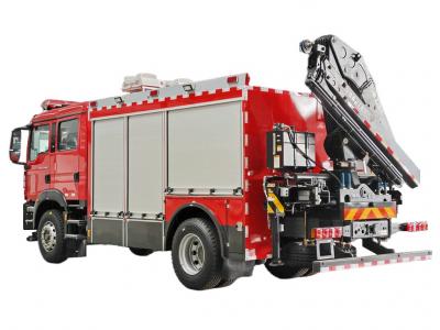 HOWO 4x2 heavy duty rescue firefighting trucks