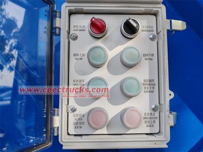 Zambia FAW 4X4 8cbm rear loader compactor