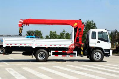 Africa Isuzu FTR 205HP boom crane cargo truck
