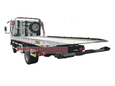 Howo flatbed road rescue tow truck