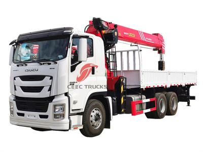 Philippine Isuzu GIGA 380HP boom crane truck