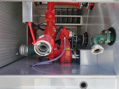 Africa ISUZU city fire rescue truck