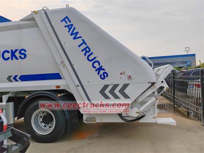 FAW J5K 4X2 RHD rear loader compactor truck