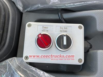 Isuzu ELF mining dump truck