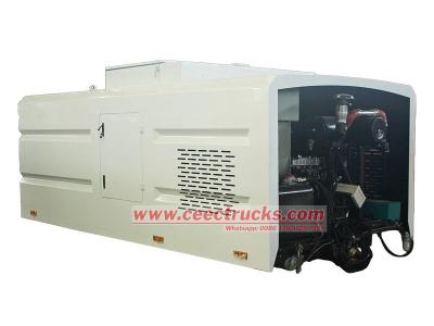 street sweeper truck superstructure